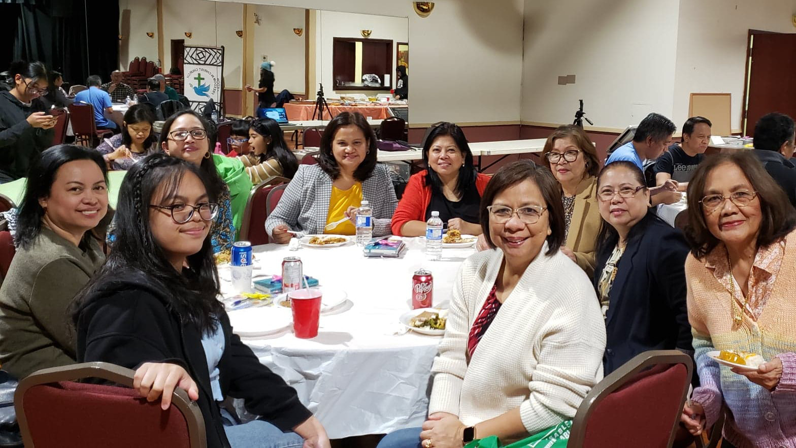 Women of FCC at a fellowship lunch