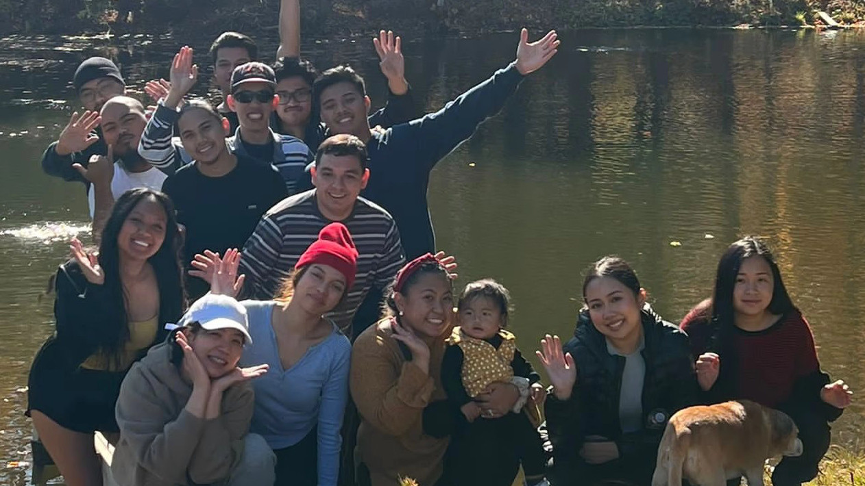 FCC youth on a fall outing